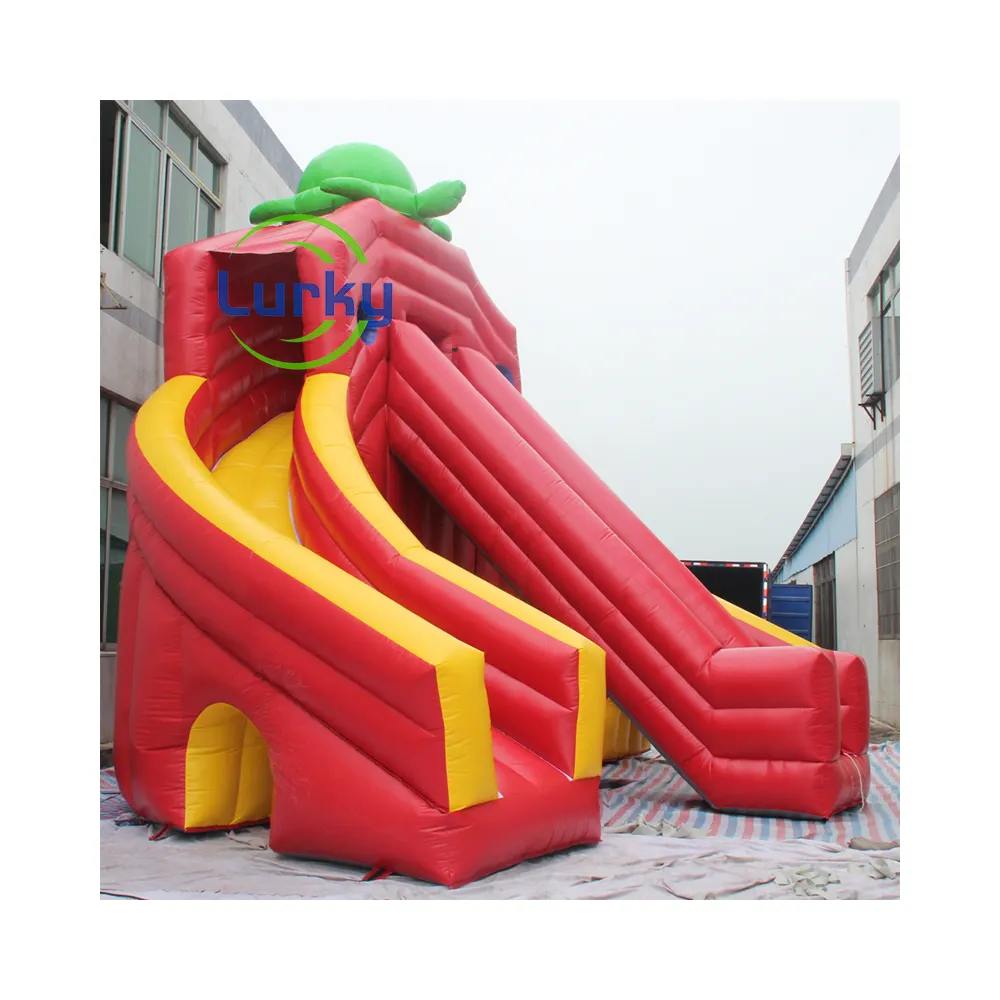 Benutzer definierte Dschungel Thema Kinder park Riesen aufblasbare Schloss rutsche Spielplatz Ausrüstung zum Verkauf