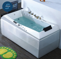 Baignoires de massage spa au design moderne et luxueux, autoportantes, avec rebord, en pierre, fibre de verre et acrylique, à prix abordable pour usage intérieur en salle de bain