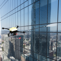 Drone de Nettoyage Joyance pour Immeubles de Grande Hauteur, État Neuf, UAV avec Nettoyeurs Haute Pression pour le Nettoyage de Toits et de Garages de Lavage Auto