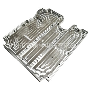 Armoire d'équipement en alliage d'aluminium, surface brossée, usinée CNC pour boîtier électronique - Product Image 5