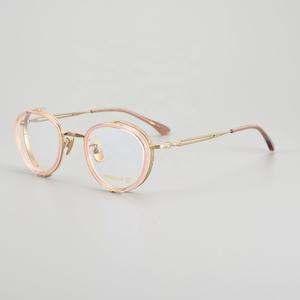 Occhiali di alta qualità della fabbrica di Shenzhen montatura per occhiali in titanio acetato all'ingrosso montatura per occhiali da vista TR90 - Product Image 4