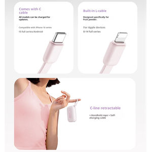 Vente <span class=keywords><strong>en</strong></span> gros d'usine, batterie externe portable de grande capacité 20000 mAh, charge rapide 22,5 W, double USB pour iPhone 16 - Product Image 5