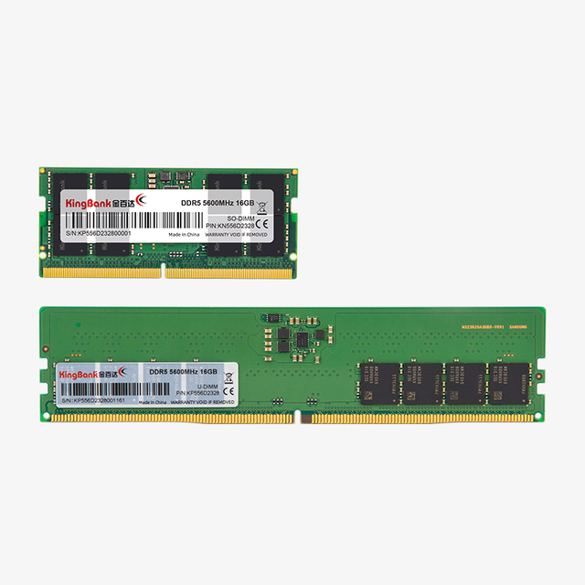 Kingbank DDR5 5600MHz Desktop Memory RAM 8GB 16GB DIMM High Speed Gaming Computer Memory