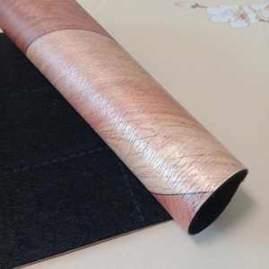 <span class=keywords><strong>Suelo</strong></span> Laminado de PVC con Reverso de Fieltro de 4m de Ancho, Impermeable y Antideslizante, para Uso Residencial con Instalación sin Adhesivo - Product Image 6