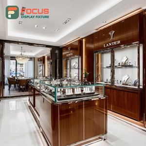 Vitrine de luxe pour bijouterie, finition stratifiée, espace boutique, armoire à bijoux - Product Image 2