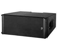 I.EVOICE Audio Set Active DSP 210" Système Line Array 3 voies à ferrite, Subwoofer amplifié 18" 8,0 Ohm, Audio haute résolution, Contreplaqué de bouleau