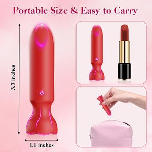 Kovida App-bestuurde Bullet Vibrator Dildo Machine Mini Massage Gun Vibrator Seks Speelgoed voor Vrouwen Draadloos Klein Ai - Product Image 6