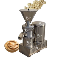 Machine de fabrication de pâte de sésame, de tahini, de beurre de cacahuète, et de pâtes d'amandes et de noix de cajou, moulin colloïdal électrique commercial de petite taille