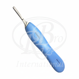 Rizbro International Mango de Bisturí de Acero Inoxidable No.4 Modelo RA-22-175-04 Instrumentos Quirúrgicos Veterinarios - Product Image 1