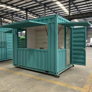 Kiosque de café préfabriqué en conteneur, bar commercial de restauration rapide en conteneur, bar extérieur en conteneur, <span class=keywords><strong>magasin</strong></span> de vente au détail préfabriqué en conteneur - Product Image 2