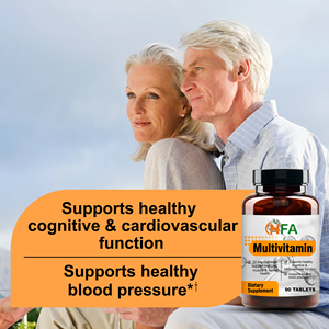 Tabletas Multivitamínicas OEM ODM con Vitamina, Biotina, Niacina y Cobre que Favorecen la Función Cognitiva, Cardiovascular y la Presión Arterial - Product Image 6