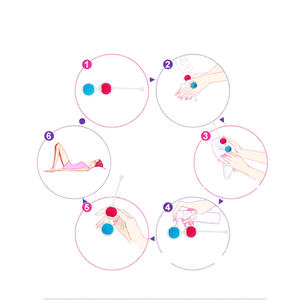 女性のための高品質のプッシータイトナーシリコン膣エクササイズマッサージャー3個セットケーゲルボール大人の製品大人のおもちゃ - Product Image 6