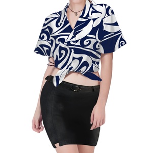Samoan disegna camicie e <span class=keywords><strong>camicette</strong></span> da donna con stampa tribale polinesiana <span class=keywords><strong>camicette</strong></span> speciali personalizzate per <span class=keywords><strong>camicette</strong></span> da donna - Product Image 2