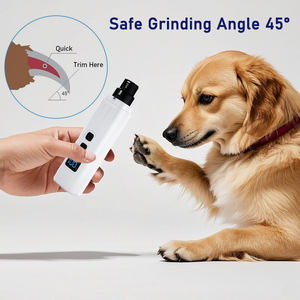 Herramienta de Aseo para Mascotas con Pantalla Digital, Cortaúñas para Perros y Gatos, Recargable, de 2 Velocidades, con Pantalla Digital y Luz - Product Image 1