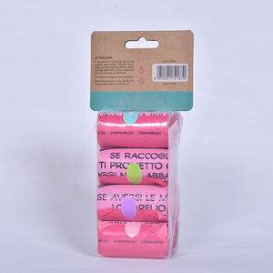 Bolsas para Desechos Compostables de Almidón de Maíz, Bolsas para Excremento de Perro, Ecológicas, Impresión Personalizada, Biodegradables - Product Image 1