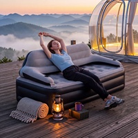 Canapé-lit gonflable multifonctionnel Da Niu, portable et pliable en PVC, pour chambre à coucher, utilisation intérieure/extérieure