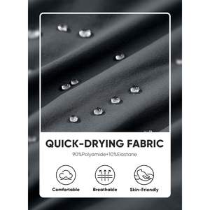 2025 hommes décontracté taille élastique séchage rapide léger pantalon de Golf en plein air avec poches zippées résistant à l'eau grande taille conception - Product Image 6