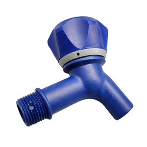 2026 OEM <b>Wall</b> Mount Water Saving Plastic DN15 Blue 1/2" Taps Diaphragm Faucet - Product Image 3
