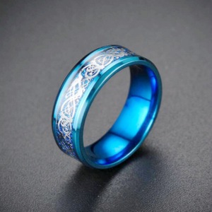 Anelli da <span class=keywords><strong>coppia</strong></span> in acciaio inossidabile per uomo donna <span class=keywords><strong>fedi</strong></span> <span class=keywords><strong>nuziali</strong></span> da donna di alta qualità per dito anello in tungsteno in acciaio inossidabile - Product Image 2