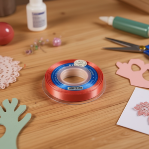 Nastro in raso ILAN 0,3 cm 80Y colore ceramico per lavori artigianali - Product Image 3