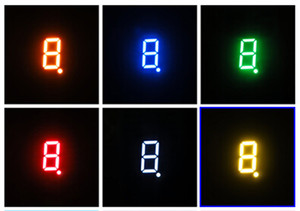 Màu xanh màu 0.36 <span class=keywords><strong>inch</strong></span> duy nhất chữ số mini 7 đoạn <span class=keywords><strong>LED</strong></span> hiển thị Houkem-3611-A/BB - Product Image 4