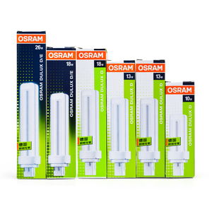 Đèn tiết kiệm năng lượng OSRAM 4 chân 2 chân hình chữ U PL 10W 13W 18W 26W 4000K 6500K tuổi thọ 10000 giờ dùng cho khách sạn gia đình - Product Image 2