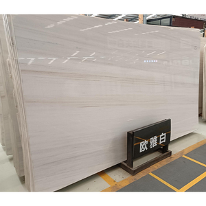Goldtop Natural <b>Stone</b> Polished Eurasian White Marble Big Slab for Floor & Wall Tiles & Villa Vanity Countertop - Product Image 4