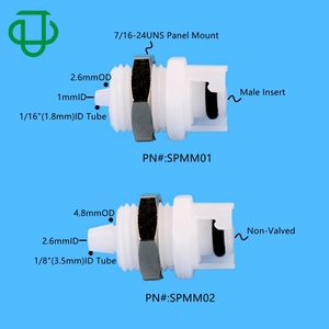 Миниатюрный ацетальный SMC закрученный <span class=keywords><strong>1</strong></span>/16 <span class=keywords><strong>1</strong></span>/8 дюймов, быстроразъемный соединитель - Product Image 4