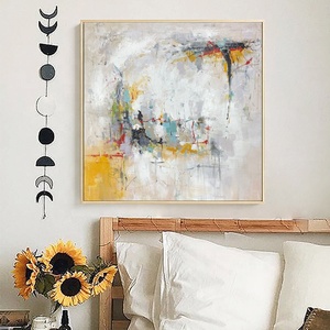 Grande <span class=keywords><strong>arte</strong></span> <span class=keywords><strong>contemporanea</strong></span> della parete unico fatto a mano astratto Cuadros acrilico Decor opere d'<span class=keywords><strong>arte</strong></span> tela <span class=keywords><strong>pittura</strong></span> a olio per soggiorno - Product Image 1