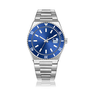 Montre à quartz unisexe Krysterna 40 mm avec logo personnalisé, résistante à l'eau 50 bars, bracelet en acier inoxydable - Product Image 2