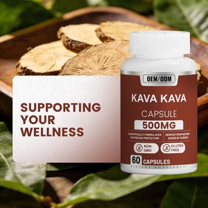 OEM健康補助食品カバ根エキスカプセル気分サポートサプリメントカバカバカプセル - Product Image 2