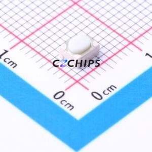 YTS-A016-1 Tactile Switch SMD Switch Single Pole Single Throw Oval Button 1.6N Vertical Mount - Product Image 1