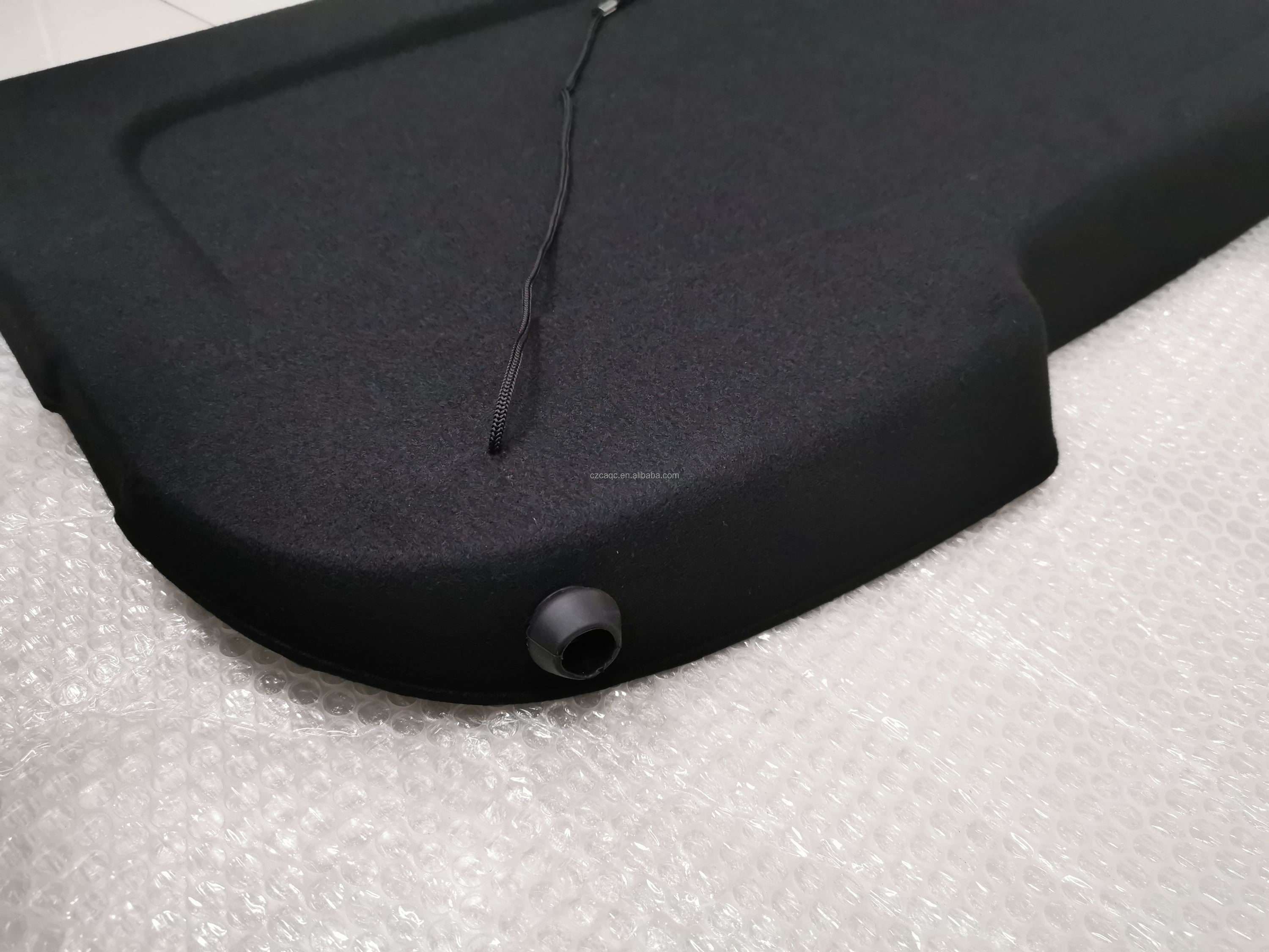 Powerty Cargo Cover For Ford Fiesta Hatchback 2011-2019 - Trunk Security Shade Black