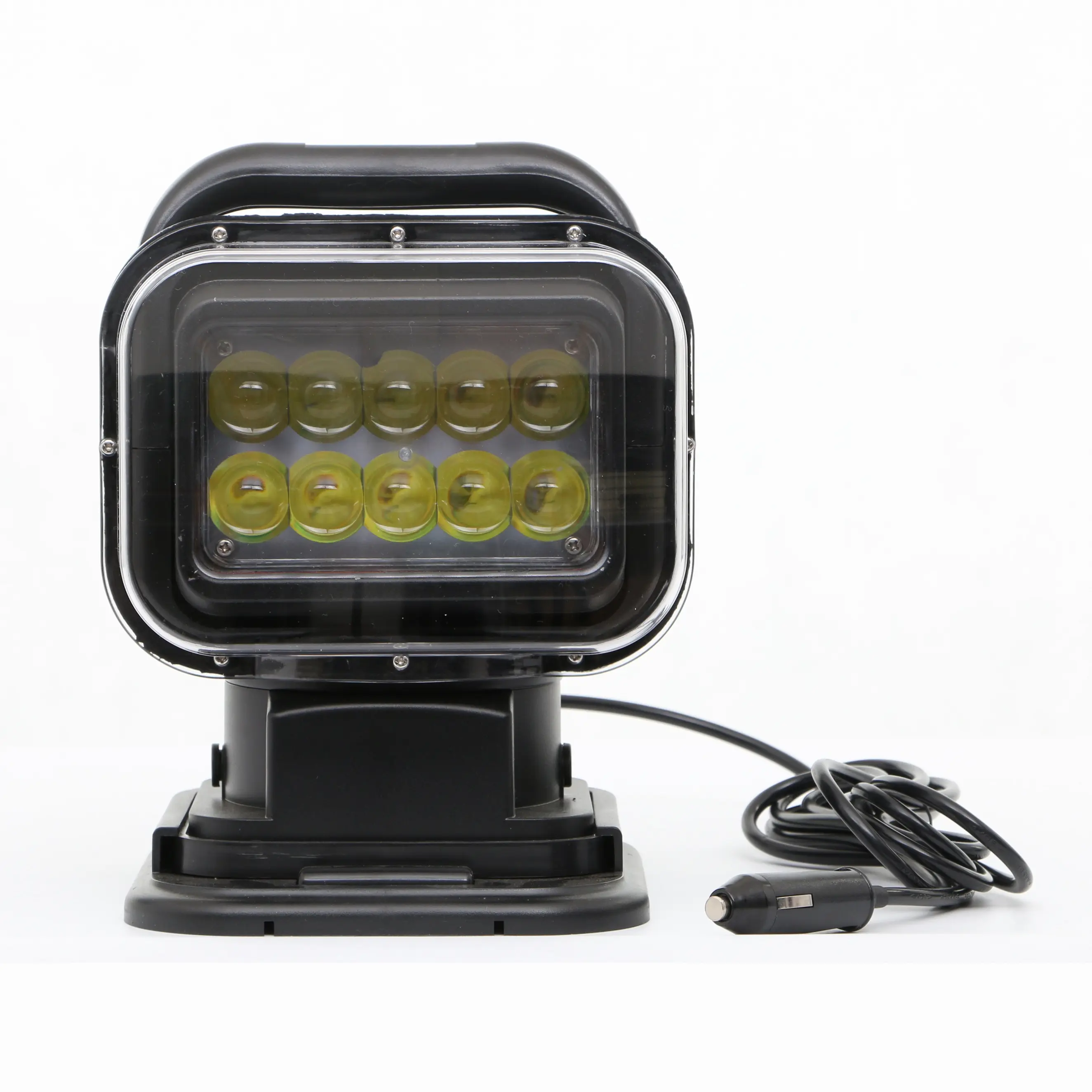 7 "50w LED-Suchscheinwerfer 360-Grad-rotierende Marine-Fernbedienung Spot LED-Arbeit Fahr lichter Nebel für Auto-SUV-Boot