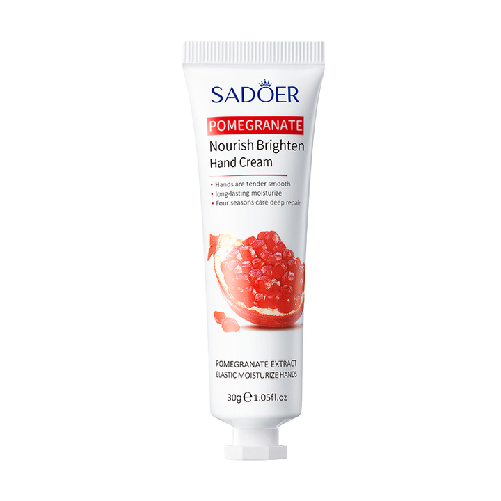 SADOER Full English Pomegranate Hand Cream Lotion OEM Moisturizing ...