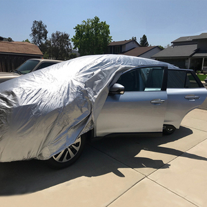 Cubierta de coche gruesa Universal, impermeable, prevención de polvo, aislamiento térmico, protección solar, alta temperatura y resistencia a la corrosión - Product Image 4