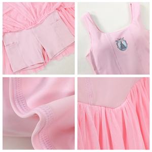 Kerui New Design Yoga Summer Toddler Mesh Tennis <strong>Girls</strong> Kids Dress Custom Toddler Athletic Dress With Built-in <strong>Shorts</strong> - Product Image 6