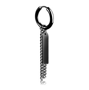 <span class=keywords><strong>Boucle</strong></span> <span class=keywords><strong>d</strong></span>'<span class=keywords><strong>oreille</strong></span> en acier médical hommes clip noir gland boucles <span class=keywords><strong>d</strong></span>'oreilles - Product Image 1