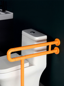 Barres d'appui pliables en acier inoxydable blanc <span class=keywords><strong>de</strong></span> haute qualité en forme <span class=keywords><strong>de</strong></span> U pour salle <span class=keywords><strong>de</strong></span> bain moderne - Product Image 2