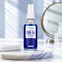 Spray revitalisant pour le cuir chevelu GHK Cu Tripeptide, améliore la microcirculation du cuir chevelu, prévient les pointes fourchues, sérum spray pour la croissance des cheveux