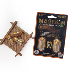 Magnum 5000K XXL Capsules à base de plantes pour hommes, longue durée, vitalité, énergie, endurance, 2 capsules en blister - Product Image 5
