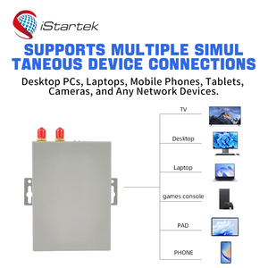 Đồng Hồ Phần Cứng Thiết Kế Chó 802.11af Thẻ Sim Đa Năng 4G Lte Cpe Bộ Định Tuyến Wifi Công Nghiệp 300M - Product Image 4