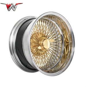Cerchi in Lega Dorati Rotanti da 21, 22, 23 Pollici per Mercedes Benz Classe S, Porsche Panamera, Bentley Flying Spur, Rolls Royce <span class=keywords><strong>Ghost</strong></span> - Product Image 6
