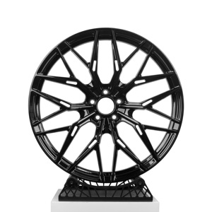 Jantes en alliage noires monobloc à rayons en Y 18 19 20 21 22 pouces, roues forgées légères pour Mercedes Classe E AMG CLS S BMW E F M G - Product Image 2