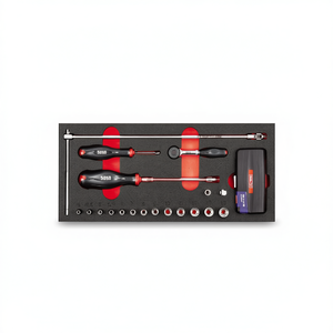 519 M 273 Household Rubber Tool <b>Set</b> With <b>Screwdrivers</b> And <b>Bits</b> For Home Repair - Product Image 2