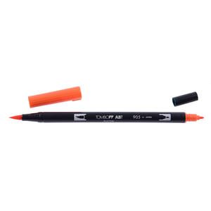 TOMBOW ABT - PENNARELLO DUAL BRUSH ROUGE - Product Image 1