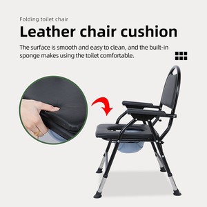 <span class=keywords><strong>Silla</strong></span> de Inodoro 4 en 1 de Alta Resistencia, Capacidad de Carga de 120 kg, <span class=keywords><strong>Silla</strong></span> de Ducha, Inodoro de Cabecera, Asiento de Inodoro Elevado <span class=keywords><strong>para</strong></span> Personas Mayores y Adultos Bariátricos - Product Image 3