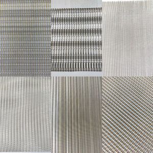 Kim loại trang trí lưới 304 thép không gỉ dệt lưới khách sạn Rèm tường trang trí kim loại rèm - Product Image 4