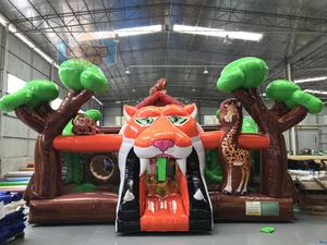 <span class=keywords><strong>Château</strong></span> gonflable combiné avec toboggan, <span class=keywords><strong>château</strong></span> <span class=keywords><strong>de</strong></span> saut pour enfants - Vente en gros, certifié CE, capacité <span class=keywords><strong>de</strong></span> 10 personnes, installation facile, Le Teng - Product Image 2