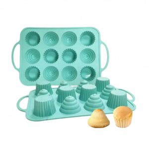 Moules à gâteaux en silicone de qualité alimentaire à 100 %, avec service OEM ODM, prix d'usine, sans BPA, démoulage facile, réutilisables pour la pâtisserie - Product Image 4